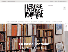 Tablet Screenshot of bassefontaine.com